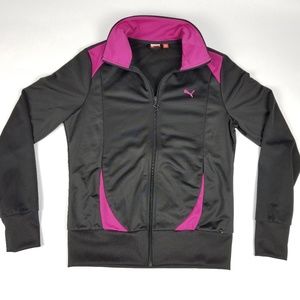 Lifestyle Pink and Black Zip Up Track Jacket